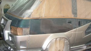 Покраска началась (первая часть).