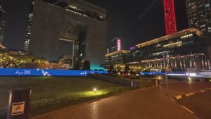 Деловой район Дубая вечером, прогулка в 2025. Очень красиво, стильно и чисто!