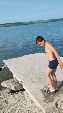 Смелые, активные ныряльщики😊❤👍