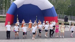 Флэшмоб "Россия"