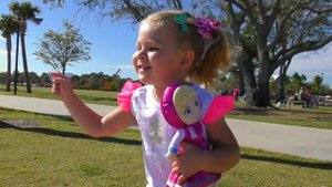 Диана и Рома ИГРАЕМ С МАШЕЙ на Детской Площадке, Игрушка из мультика Маша и Медведь