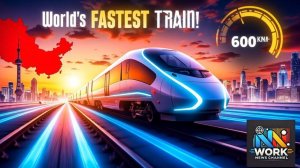 🚄 ¡China SORPRENDE al mundo con su nuevo tren de 600 km/h! 🌏✨