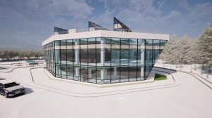 Выставочный павильон на 200 посетителей