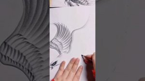 Как нарисовать хищную птицу карандашом