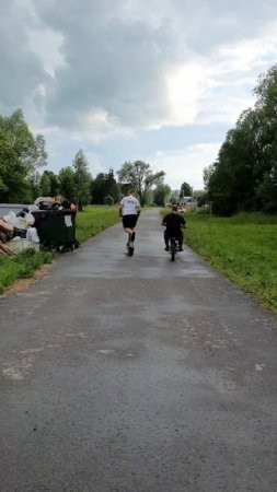 детский питбайк против kugoo max speed разгон