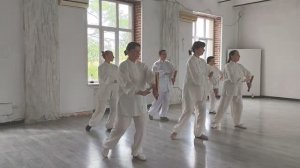 Команда ТЯНЬ ЛУН, Ростов-на-Дону.Тайцзи–Веер №2 Яншен 38 форм /Taiji - Fan №2 Yangsheng 38 form/