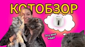 ПИТЬЕВОЙ ФОНТАНЧИК ДЛЯ ПИТОМЦЕВ! ПЛЮСЫ/МИНУСЫ/ КОТОБЗОР №1