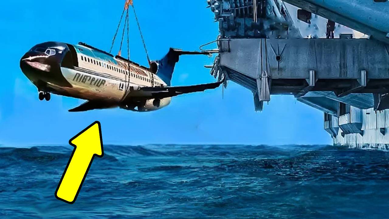 Военно-Морской Флот Вытаскивает Самолет Из Моря, А Затем Делает Удивительное Открытие!