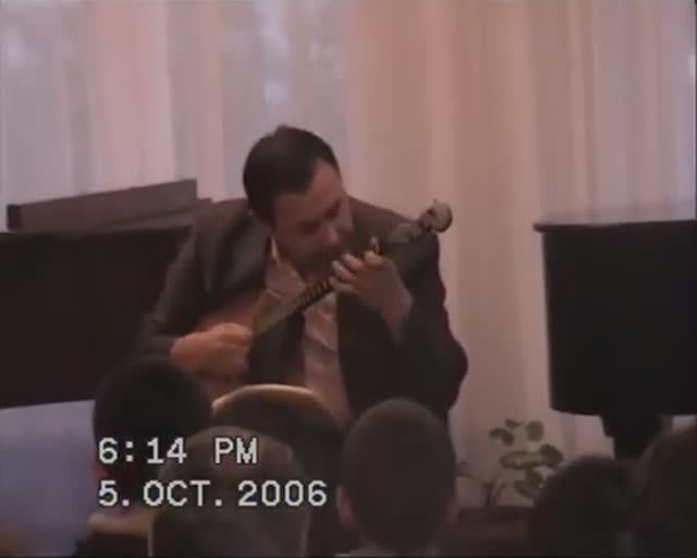 И.С.Бах - Gavott Domra