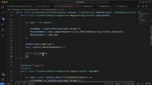 40 - Creating a User DTO and returning the token