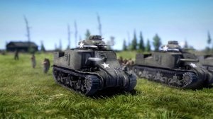M3 Lee в бою|Игрушечные войны|Gates of Hell Ostfront