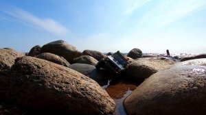Путешествие по каменному берегу Ладожского озера на радиоуправляемом Jeep Cherokee XJ 1/10