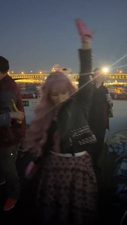 Днюха подруги на теплоходе в Питере