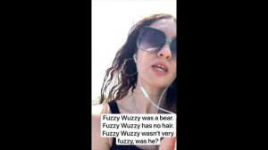 Fuzzy Wuzzy was a bear | tongue-twister