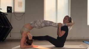 Stretching with partner /Растяжка с партнером