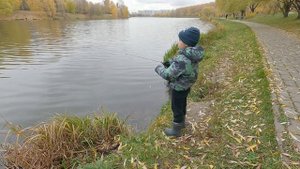 ✅ловля на спиннинг. ребенок ловит рыбу. мормышинг. спиннинг dayo prestige 0.2-0.8 g