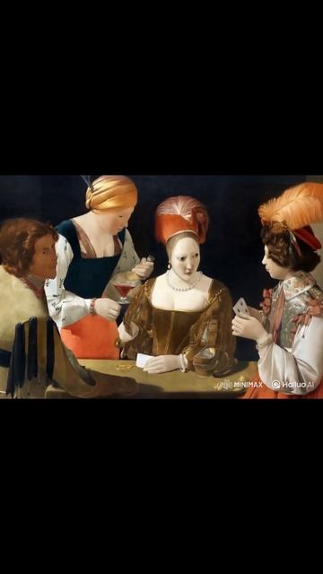 The Card Sharp with the Ace of Diamonds #aivideo #art #aiart #ai #painting #history #photography смотреть онлайн