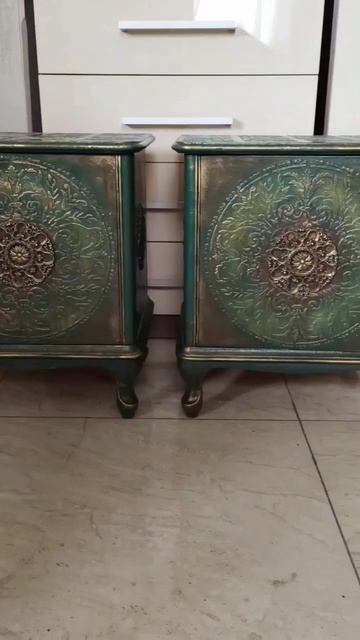 Перекраска тумб на заказ. Редизайн мебели смотреть онлайн