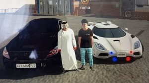 гонка на деньги CLS63VSспорт кар