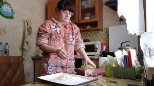 Жареный минтай и пирожки 🥮//Жизнь в Омске