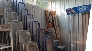 ЖИЗНЬ В СТАНИЦЕ./ ПОКУПКИ ДЛЯ ДОМА./ ПОКРАСИЛИ ЗАБОР.