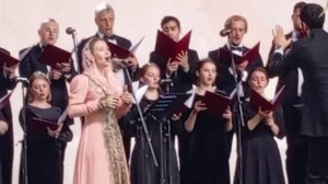 " В лесном краю,в монастыре ".Московский Синодальный Хор.Солистка - Мария Легусова.