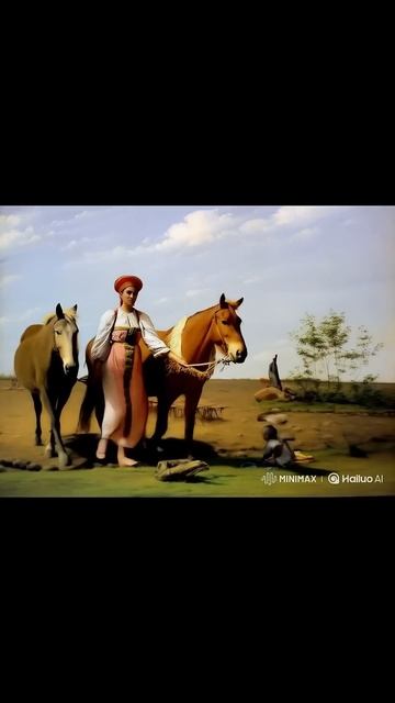 In the Ploughed Field #aivideo #art #aiart #ai #painting смотреть онлайн