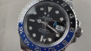 Rolex GMT-Master II 'Batman' Jubilee Bracelet ref.126710BLNR