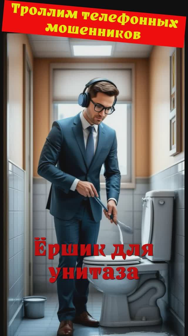 СЕРГЕЙ. Ёршик для унитаза. Телефонное мошенничество