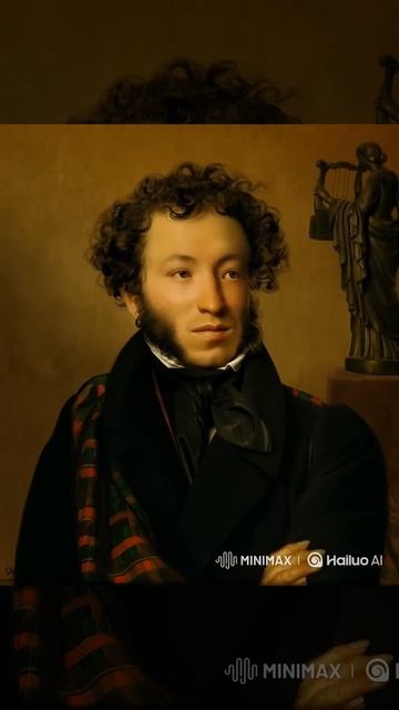 Portrait of Alexander Pushkin (Kiprensky) #aivideo #art #aiart #ai #painting смотреть онлайн