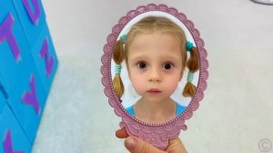 Настя и папа учат английский алфавит ABC. Полезное видео для детей