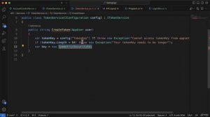39 - Adding the create token logic