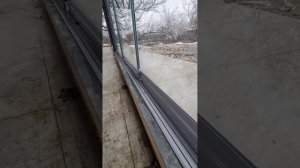 Безрамное остекление в беседке по технологии ФАХВЕРК, строительство в Саратове.