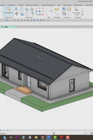 Проектирование дома в программе Ревит! Курс для начинающих! #revit #стройка #проектдома