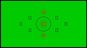 Затвор фотоаппарата хромакей / ФУТАЖ