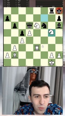 Давайте на эту красоту посмотрим(Игра подписчиков) #шахматы