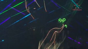 Лазерное шоу в Новополоцке. День города (14.06.2025)