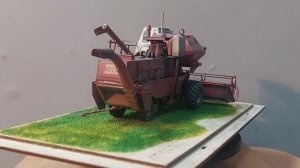 Комбаин СК-5 НИВА в масштабе 1:43