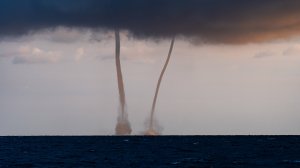 Торнадо на Генеральских пляжах 15.06.25 The Karalar hurricane