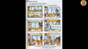 Spotlight 4. Student book. Page 43. Exercise 3. Английский язык. 4 класс.