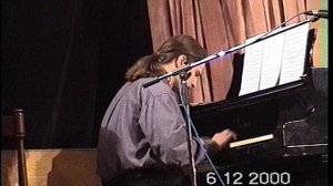 С оркестром ГМУЭДИ в ЦДРИ. 2000 год