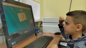 Так у нас проходит Диагностический срез по Ментальной Арифметике)