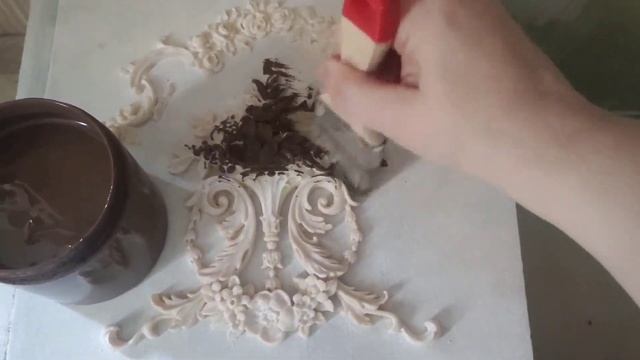 Редизайн мебели. Увидела шикарный молд и захотела сделать с ним помпезную мебель. смотреть онлайн