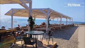 Анапа пляж Малая Бухта сегодня 15 июня 2025. Море и погода в Анапе сейчас. Сезон в Анапе 2025