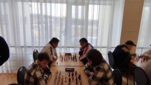 Утнасунов Александр-Тютюнов Алексей (1доска)-Стайкин Михаил-Корниенко Константин (2доска)   (3 тур)