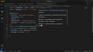186 - Adding the message thread in the client