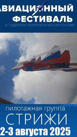 Пилотажная группа Стрижи готовится к выступлению на авиационном фестивале Вива Авиа#SHORTS