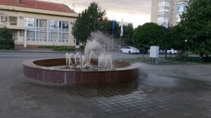 Фонтан и ветер | Сальск юбилейная
