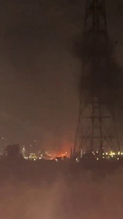 Иранские ракеты нанесли удар по нефтеперерабатывающему заводу в Хайфе