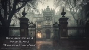 3. Психический самообман/ ЛЕКЦИЯ / Мэнли П. Холл